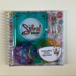 New! Klutz Spiral Draw Book with Gel Pens